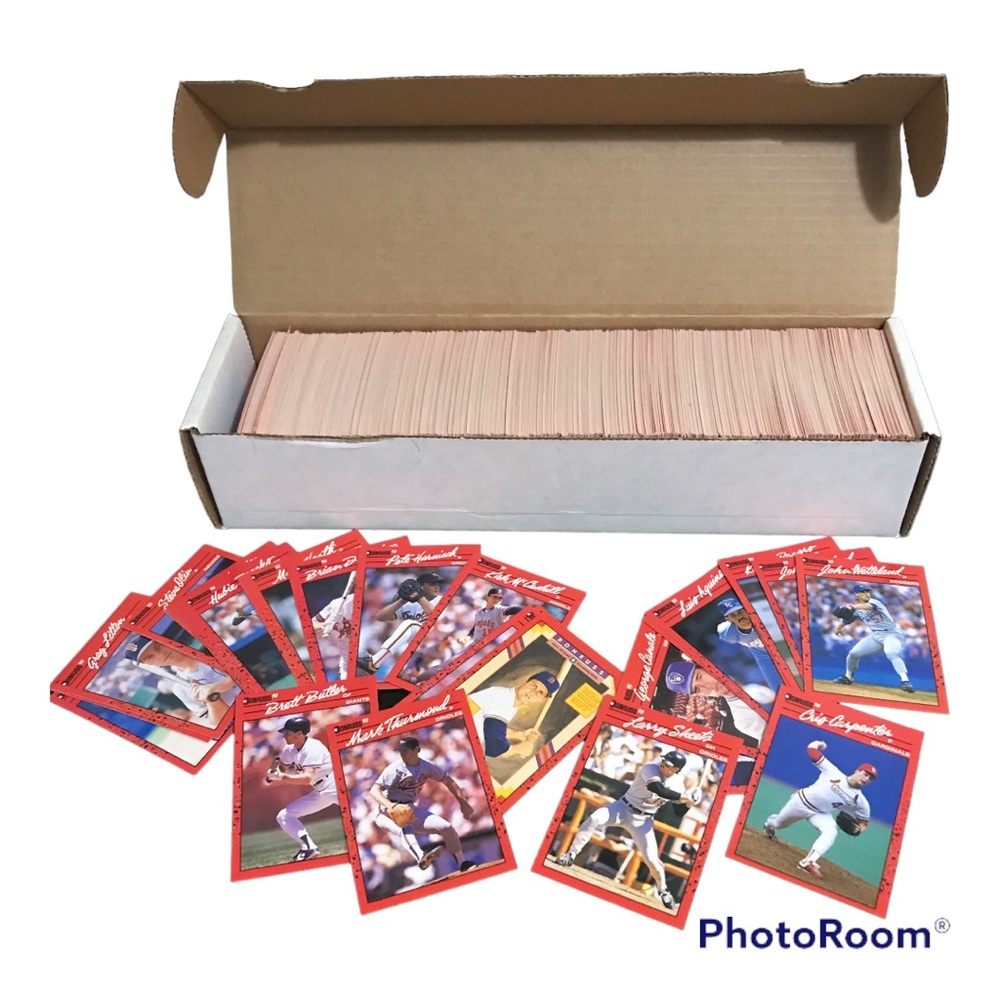 Vintage 900 Count Donruss Baseball Cards | 90’s Sports Trading Card | Variety